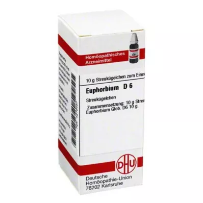 DHU Euforbio D 6 rutuliukai, 10 g DHU Euforbio D 6 rutuliukai, 10 g