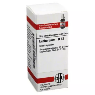 DHU Euforbio D 12 rutuliukai, 10 g