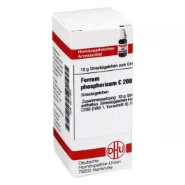 FERRUM PHOSPHORICUM C 200 rutuliukų, 10 g