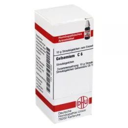 GELSEMIUM C 6 rutuliukai, 10 g