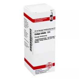GINKGO BILOBA D 6 skiedinys, 20 ml