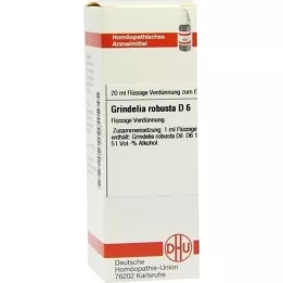 GRINDELIA ROBUSTA D 6 skiedinys, 20 ml