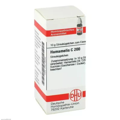 HAMAMELIS C 200 rutuliukų, 10 g