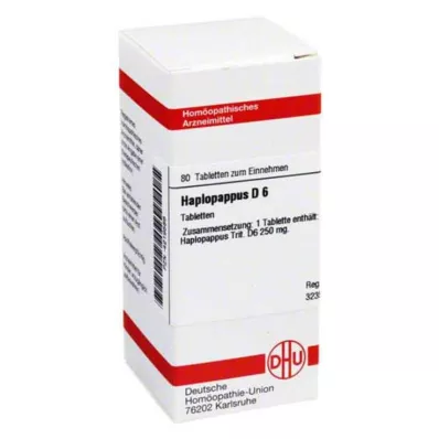 HAPLOPAPPUS D 6 tabletės, 80 kapsulių HAPLOPAPPUS D 6 tabletės, 80 kapsulių