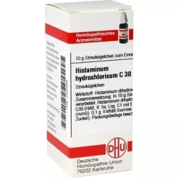 HISTAMINUM hydrochloricum C 30 rutuliukų, 10 g