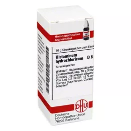 HISTAMINUM hydrochloricum D 6 rutuliukų, 10 g