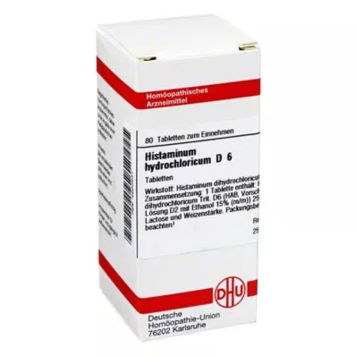 DHU Histaminum hydrochloricum D 6 tabletės, 80 vnt DHU Histaminum hydrochloricum D 6 tabletės, 80 vnt