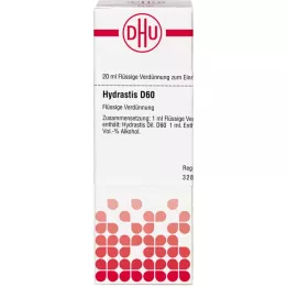 HYDRASTIS D 60 skiedinys, 20 ml