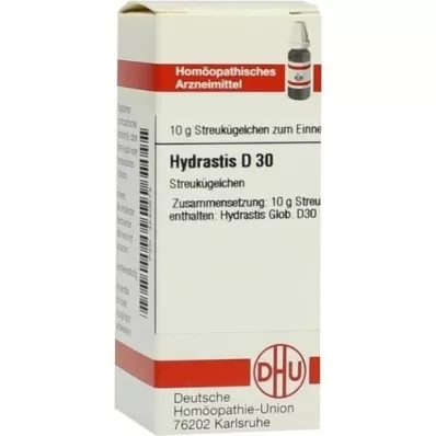 HYDRASTIS D 30 rutuliukų, 10 g