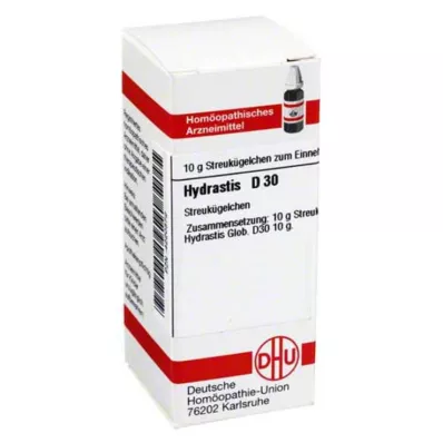HYDRASTIS D 30 rutuliukų, 10 g HYDRASTIS D 30 rutuliukų, 10 g