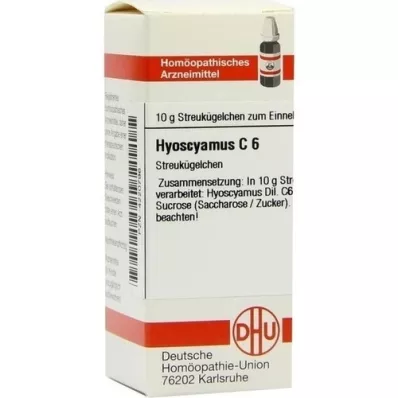 HYOSCYAMUS C 6 rutuliukai, 10 g