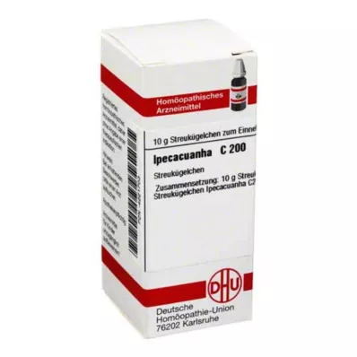 IPECACUANHA C 200 rutuliukų, 10 g