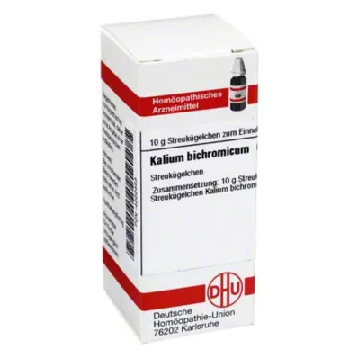 KALIUM BICHROMICUM C 6 rutuliukai, 10 g KALIUM BICHROMICUM C 6 rutuliukai, 10 g