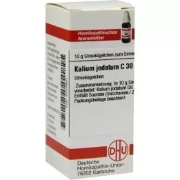 KALIUM JODATUM C 30 rutuliukų, 10 g