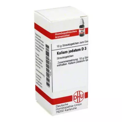 KALIUM JODATUM D 3 rutuliukai, 10 g KALIUM JODATUM D 3 rutuliukai, 10 g