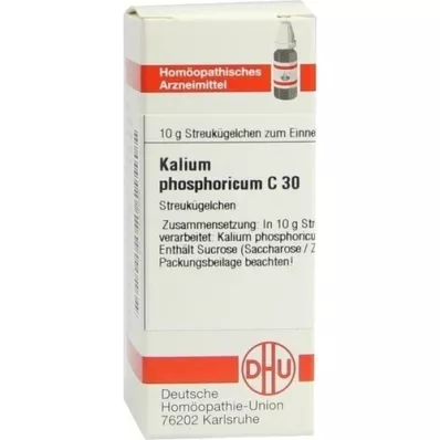 KALIUM PHOSPHORICUM C 30 rutuliukų, 10 g