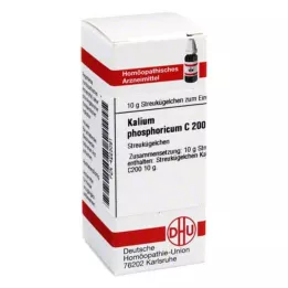 KALIUM PHOSPHORICUM C 200 rutuliukų, 10 g