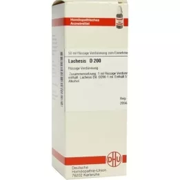 LACHESIS D 200 skiedinys, 50 ml