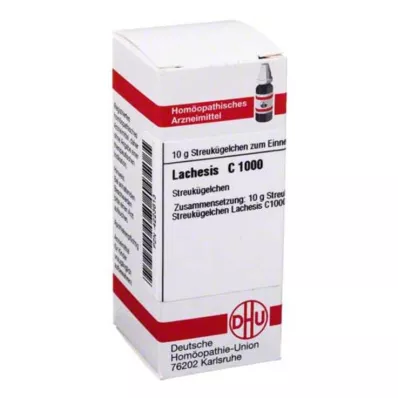 LACHESIS C 1000 rutuliukų, 10 g