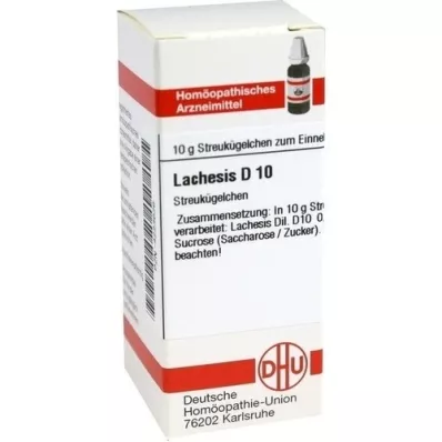 LACHESIS D 10 rutuliukų, 10 g