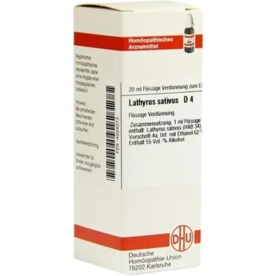 LATHYRUS SATIVUS D 4 skiedinys, 20 ml