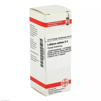 LATHYRUS SATIVUS D 4 skiedinys, 20 ml