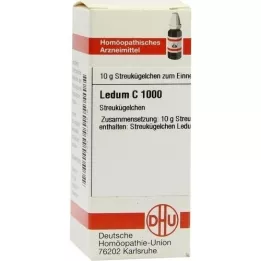 LEDUM C 1000 rutuliukų, 10 g