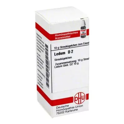 LEDUM D 2 rutuliukai, 10 g