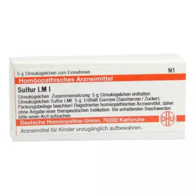 SULFUR LM I rutuliukai, 5 g SULFUR LM I rutuliukai, 5 g