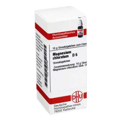 MAGNESIUM CHLORATUM D 6 rutuliukai, 10 g