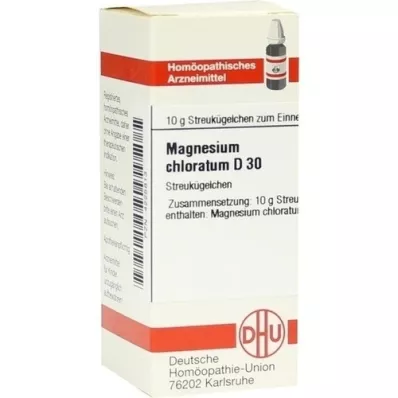 MAGNESIUM CHLORATUM D 30 rutuliukų, 10 g