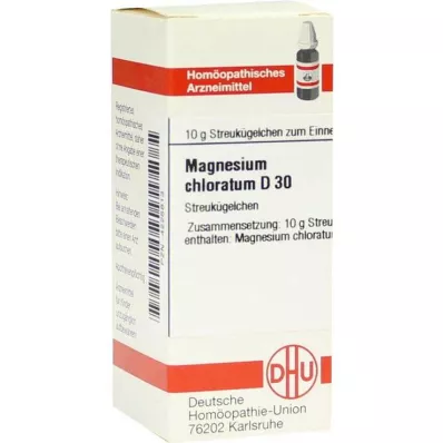 MAGNESIUM CHLORATUM D 30 rutuliukų, 10 g