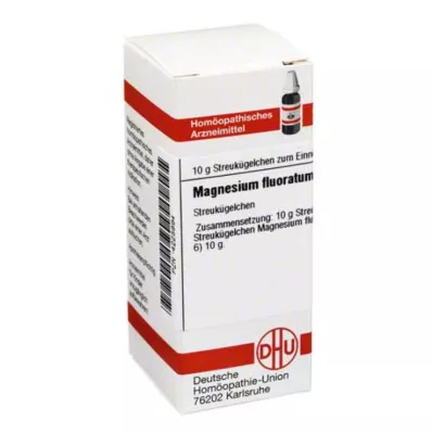 MAGNESIUM FLUORATUM D 12 rutuliukų, 10 g