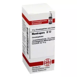 MANDRAGORA D 12 rutuliukų, 10 g