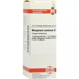 MANGANUM ACETICUM D 6 skiedinys, 20 ml