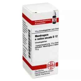 MANDRAGORA E radice siccata D 12 rutuliukų, 10 g