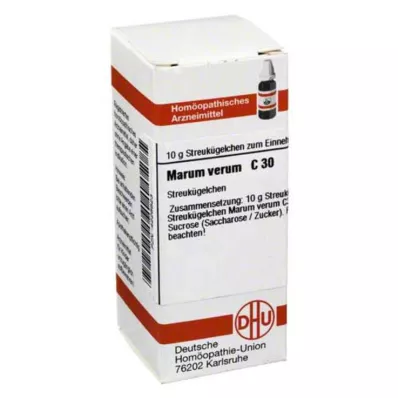 DHU Marum verum C 30 rutuliukų, 10 g