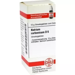 NATRIUM CARBONICUM D 6 rutuliukai, 10 g