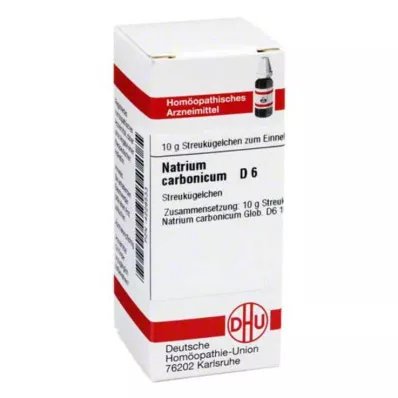 DHU Natrum carbonicum D 6 rutuliukai, 10 g