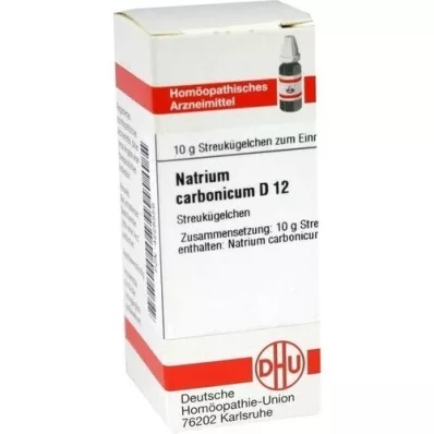 NATRIUM CARBONICUM D 12 rutuliukų, 10 g