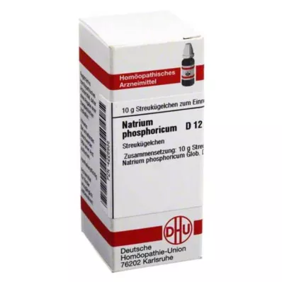 NATRIUM PHOSPHORICUM D 12 rutuliukų, 10 g