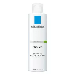 ROCHE-POSAY Kerium riebios odos gelinis šampūnas, 200 ml
