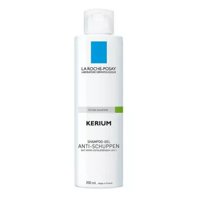 ROCHE-POSAY Kerium riebios odos gelinis šampūnas, 200 ml