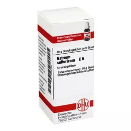 NATRIUM SULFURICUM C 6 rutuliukai, 10 g