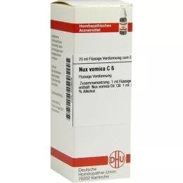 NUX VOMICA C 6 skiedinys, 20 ml