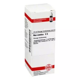 NUX VOMICA C 6 skiedinys, 20 ml