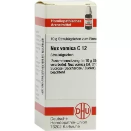 NUX VOMICA C 12 rutuliukų, 10 g