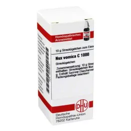 NUX VOMICA C 1000 rutuliukų, 10 g