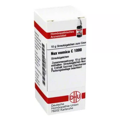 NUX VOMICA C 1000 rutuliukų, 10 g