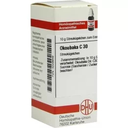 OKOUBAKA C 30 rutuliukų, 10 g